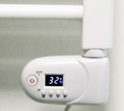 Bora Bora Electric Towel Warmer 300 Watt 500x1200 White (Thesis Thermostat) - Thumbnail