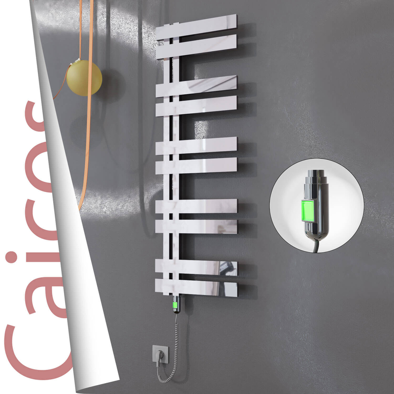 CAICOS Elektrikli Paslanmaz Çelik Havlupan 500x1260 Ayna Polisaj (On/Off Düğmeli) 600W