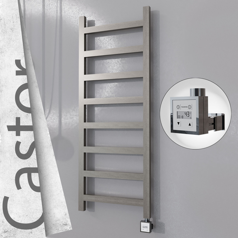 CASTOR Elektrikli Paslanmaz Çelik Havlupan 500x1300 Satin Polisaj (KTX3 Termostat) 300W