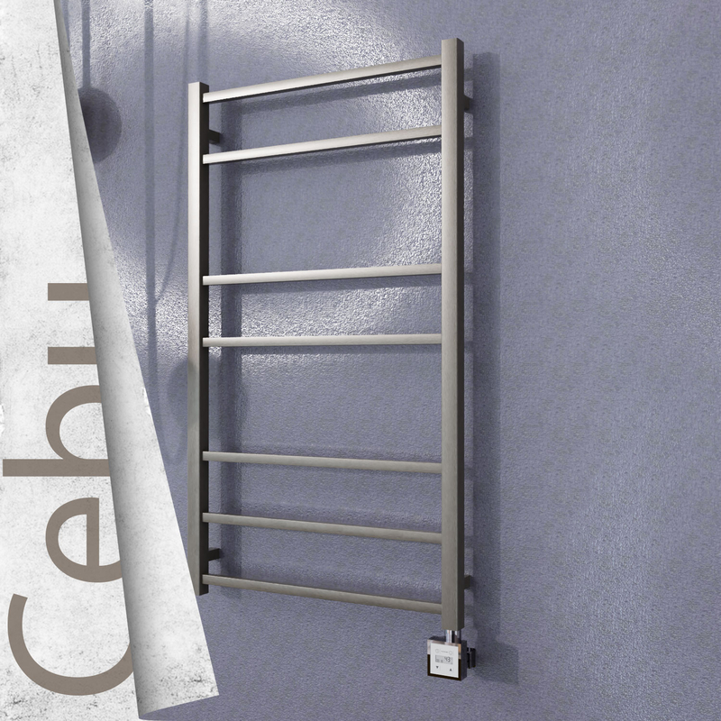 Cebu Electric Towel Warmer 600x1050 Satine Finish Ktx3 200 W