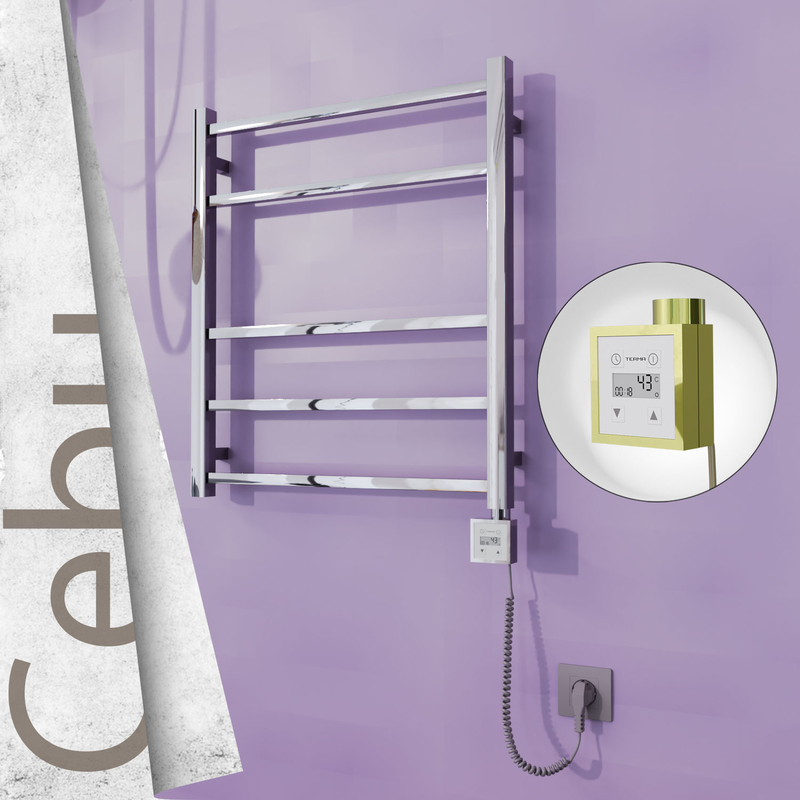 Cebu Electric Towel Warmer 600x705 Gold Ktx3 200 W (Spiral Cable)