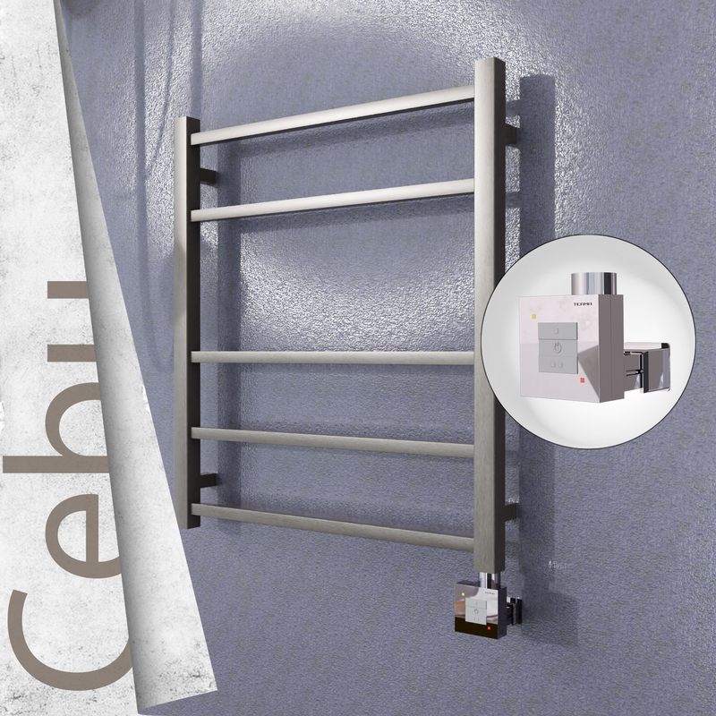 Cebu Electric Towel Warmer 600x705 Satine Finish Ktx1 200 W