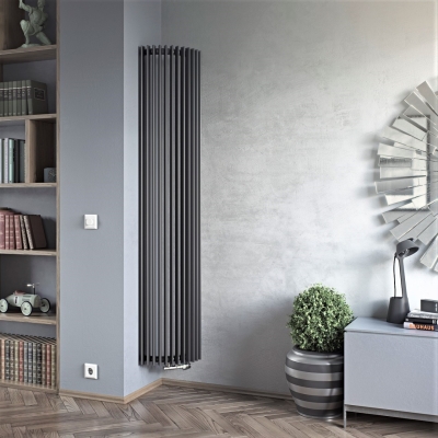 Chorus Corner Radiateur Décoratif Exclusif 1800x340 Anthracite