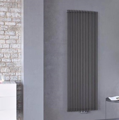 Chorus Curved Radiateur Décoratif Exclusif 1800x430 Anthracite