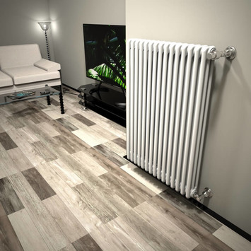 DL 3 Column Radiator 1000x716 White - Thumbnail