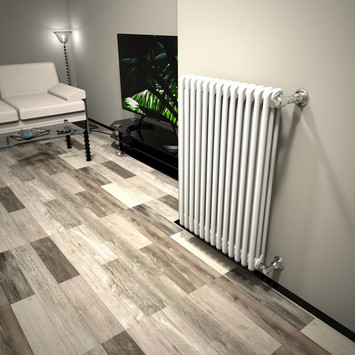 Dl 3 Column Radiator 900x624 White - Thumbnail