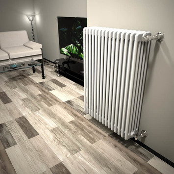 DL 5 Column Radiator 1000x716 White - Thumbnail