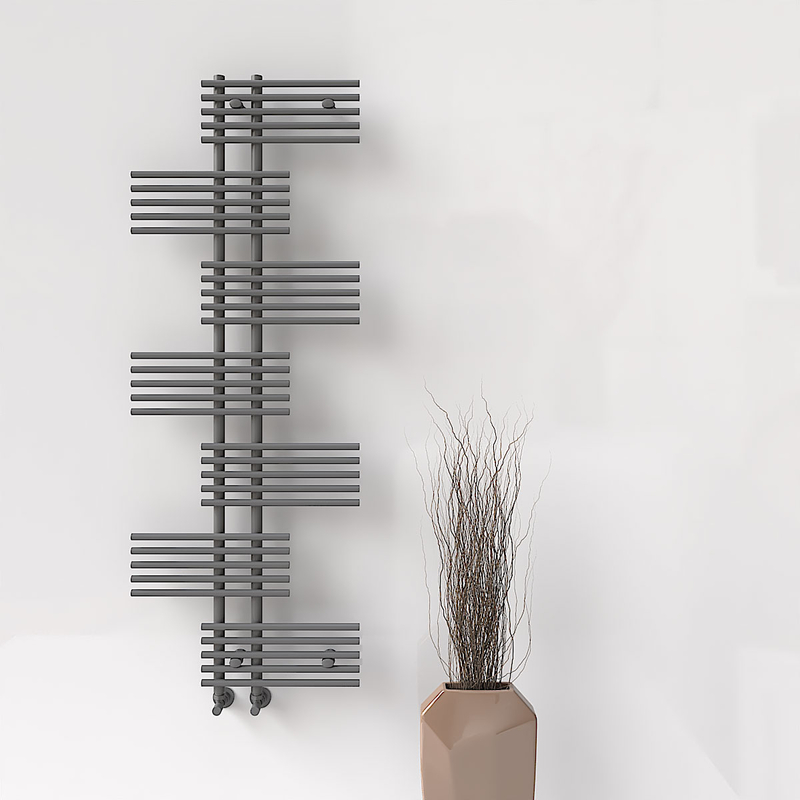 FIJI Decorative Towel Warmer 650x1762 Anthracite