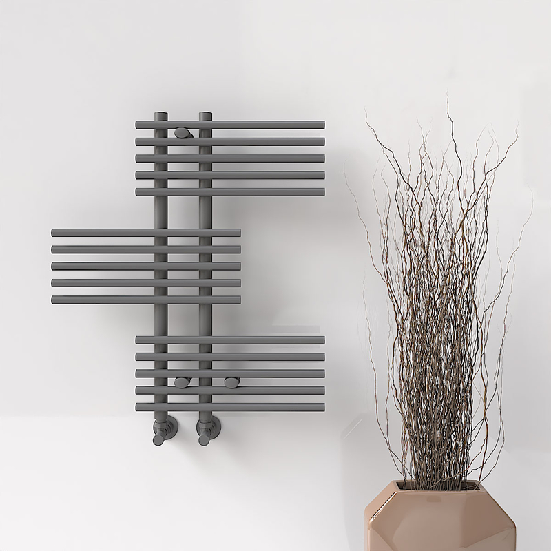 FIJI Decorative Towel Warmer 650x740 Anthracite