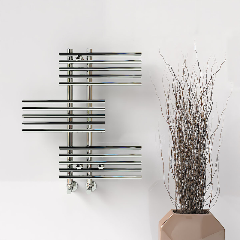 FIJI Decorative Towel Warmer 650x740 Chrome