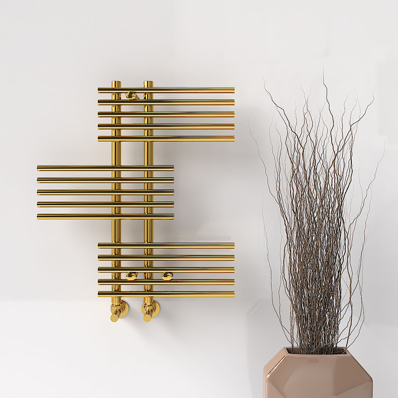 FIJI Decorative Towel Warmer 650x740 Gold