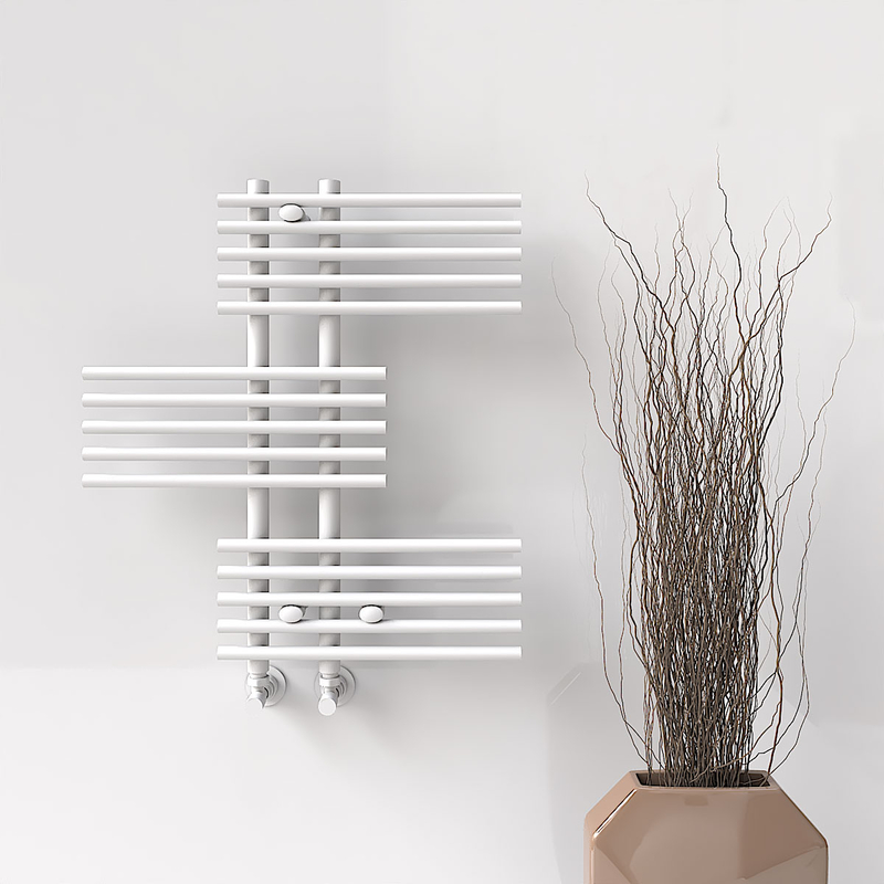 FIJI Decorative Towel Warmer 650x740 White