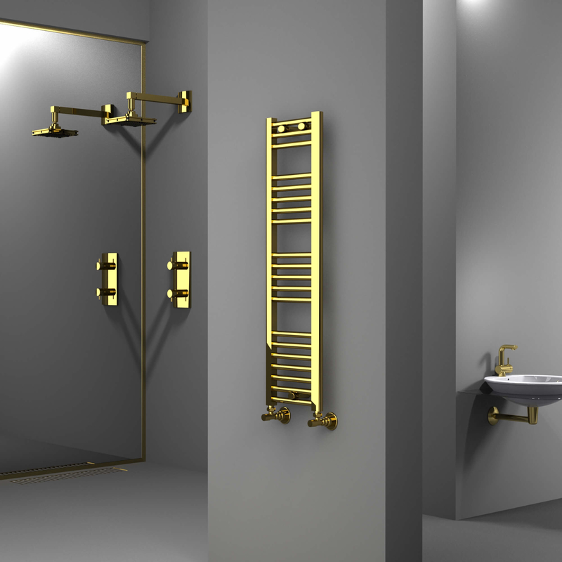 Haiti Towel Warmer 300x1100 Gold