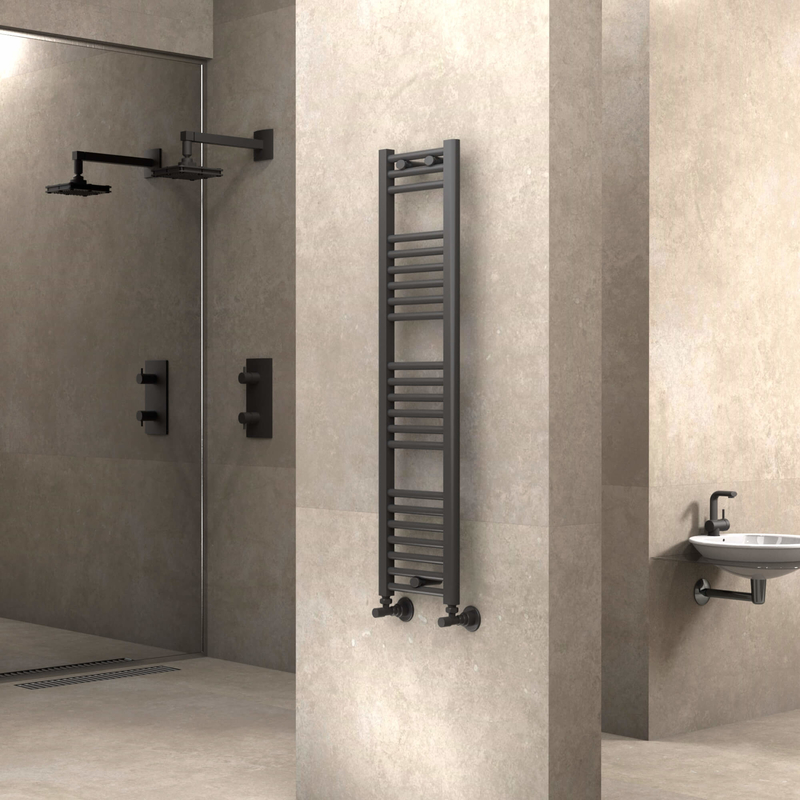 Haiti Towel Warmer 300x1200 Anthracite