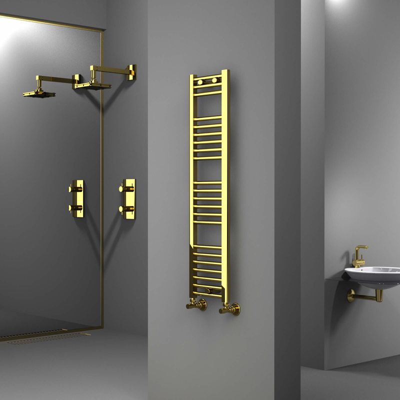 Haiti Towel Warmer 300x1200 Gold