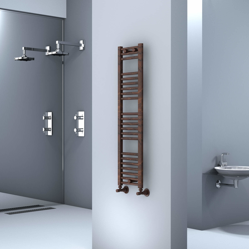 Haiti Towel Warmer 300x1200 Wood Effect