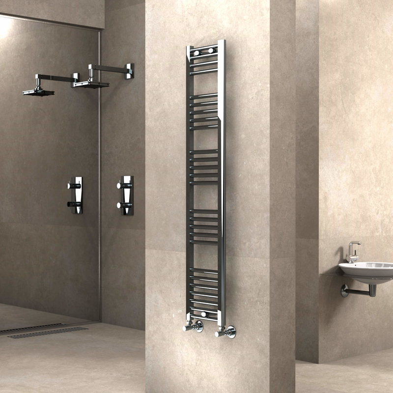 Haiti Towel Warmer 300x1500 Chrome