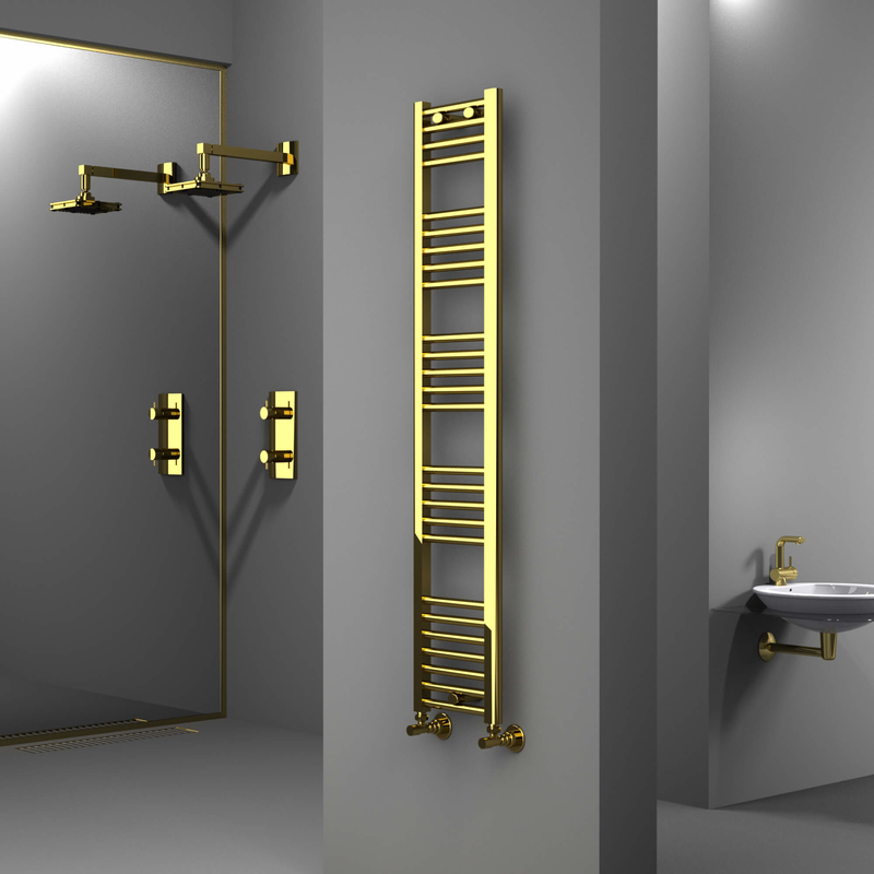 Haiti Towel Warmer 300x1500 Gold