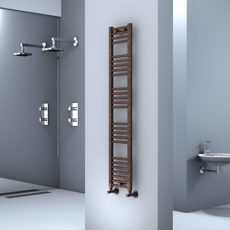 Haiti Towel Warmer 300x1500 Wood Effect