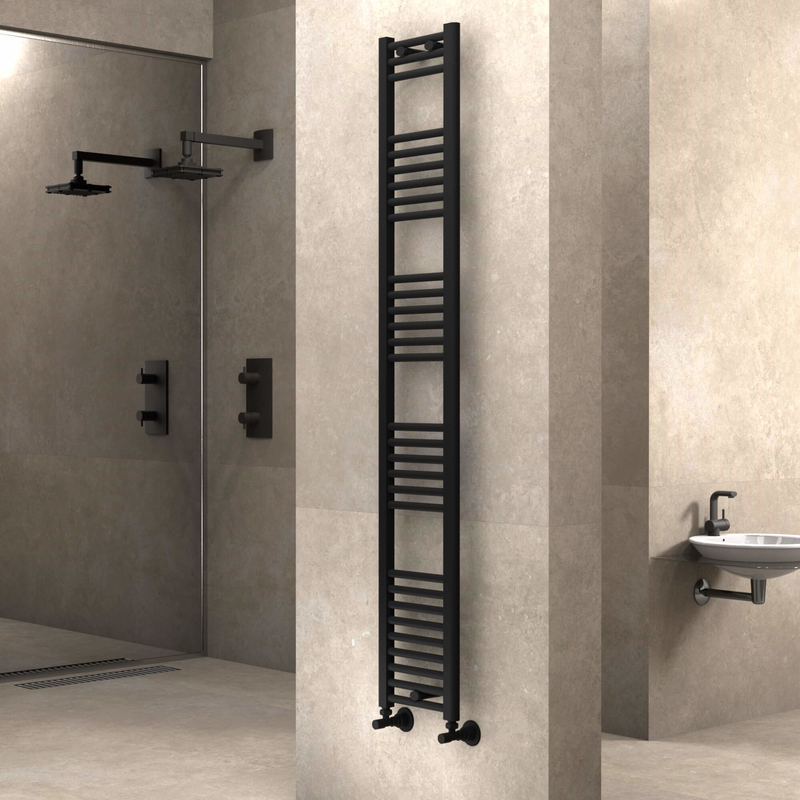 Haiti Towel Warmer 300x1800 Matte Black