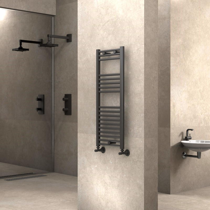 Haiti Towel Warmer 400x1000 Anthracite