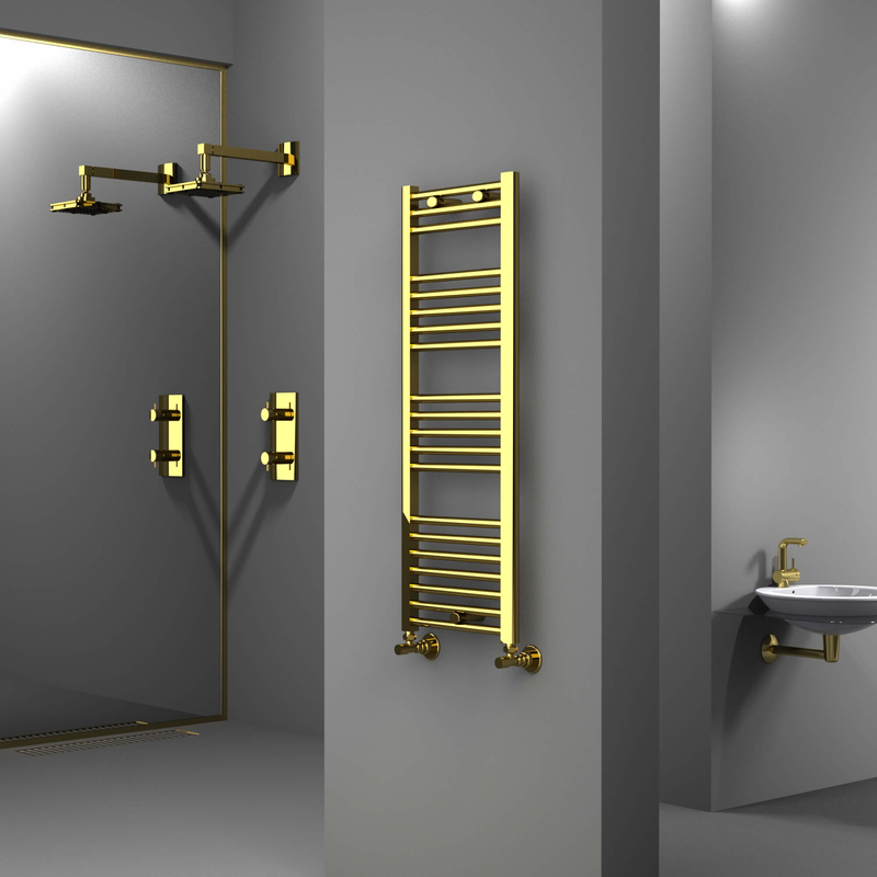 Haiti Towel Warmer 400x1100 Gold