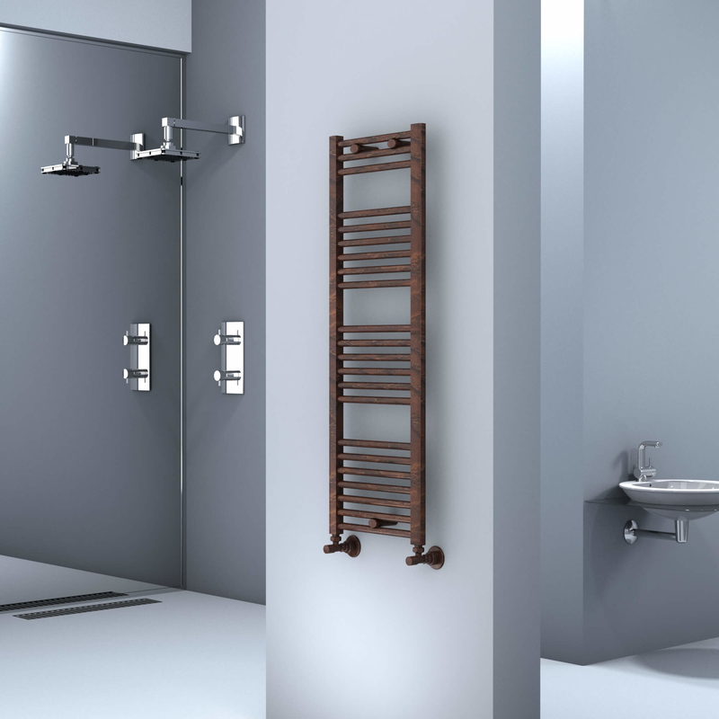 Haiti Towel Warmer 400x1200 Wood Effect