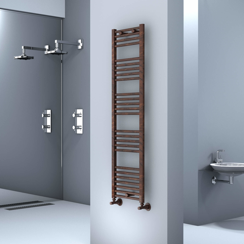 Haiti Towel Warmer 400x1500 Wood Effect