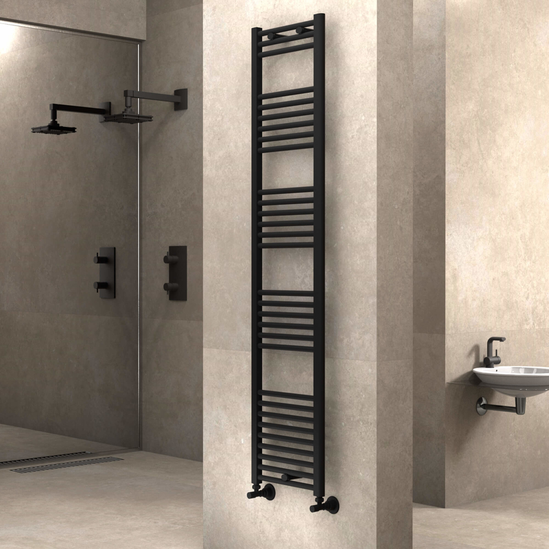 Haiti Towel Warmer 400x1800 Matte Black