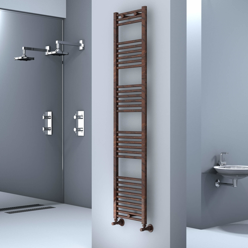 Haiti Towel Warmer 400x1800 Wood Effect