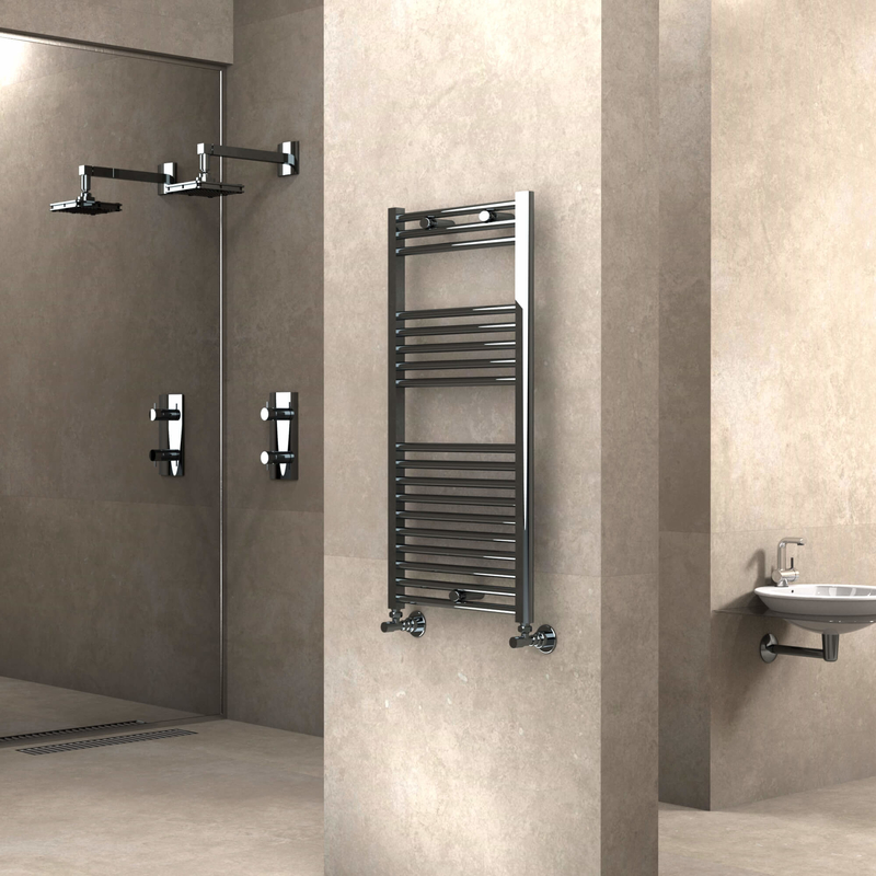 Haiti Towel Warmer 500x1000 Chrome