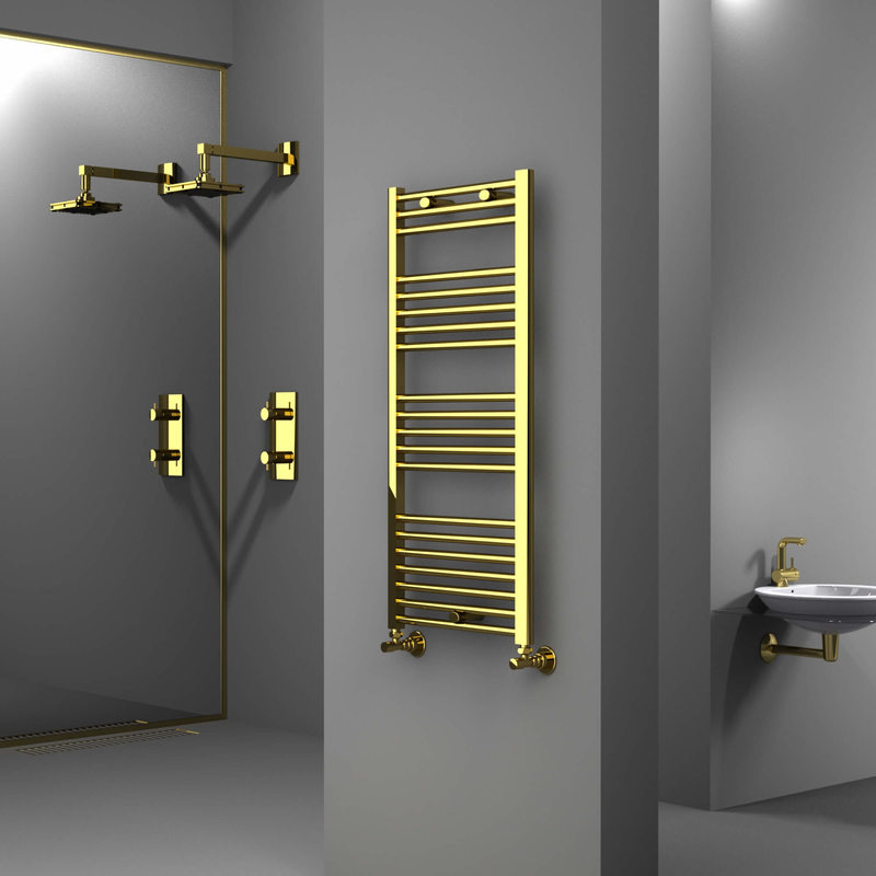 Haiti Towel Warmer 500x1100 Gold