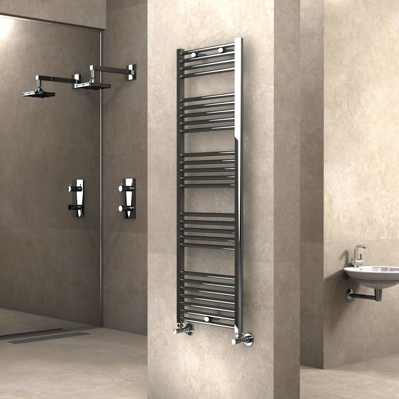 Haiti Towel Warmer 500x1500 Chrome