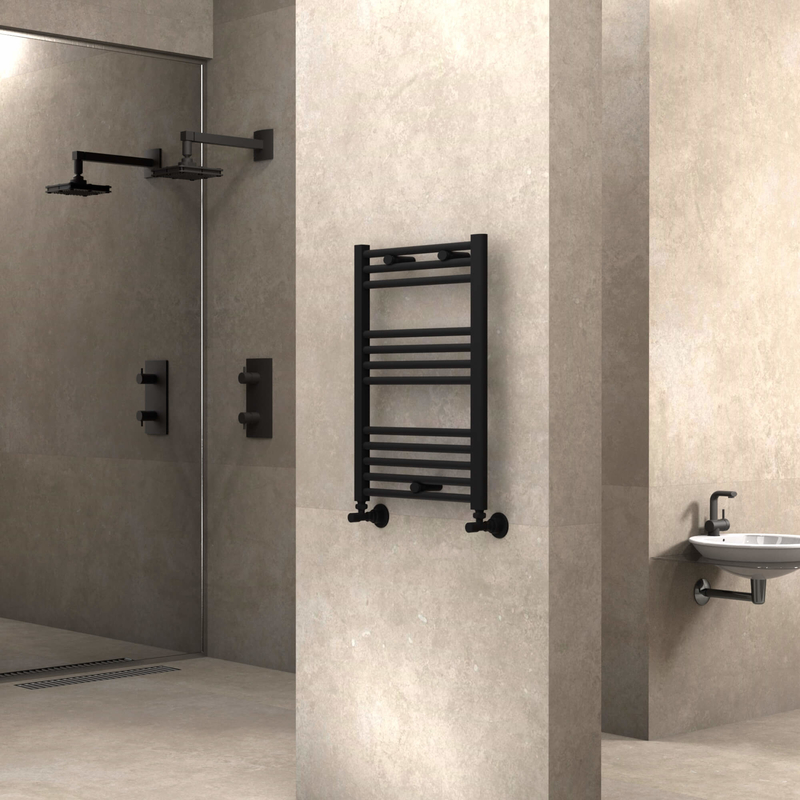 Haiti Towel Warmer 500x700 Matte Black