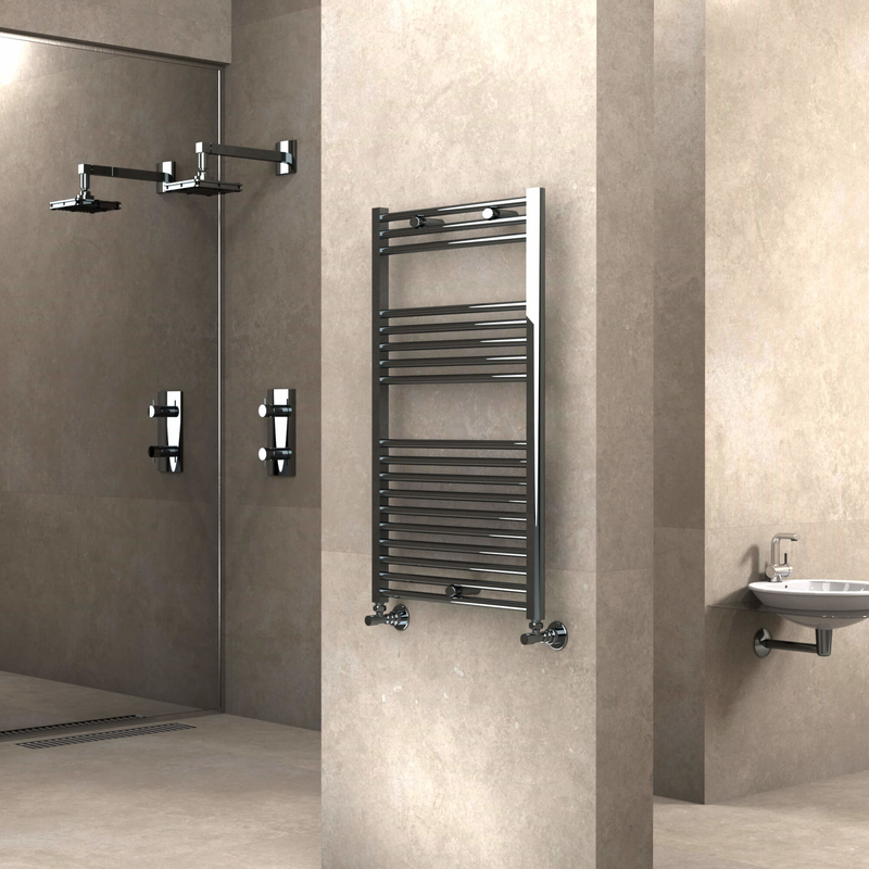 Haiti Towel Warmer 600x1000 Chrome