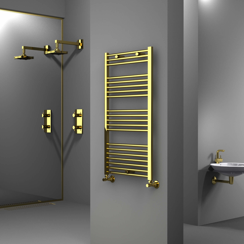 Haiti Towel Warmer 600x1100 Gold