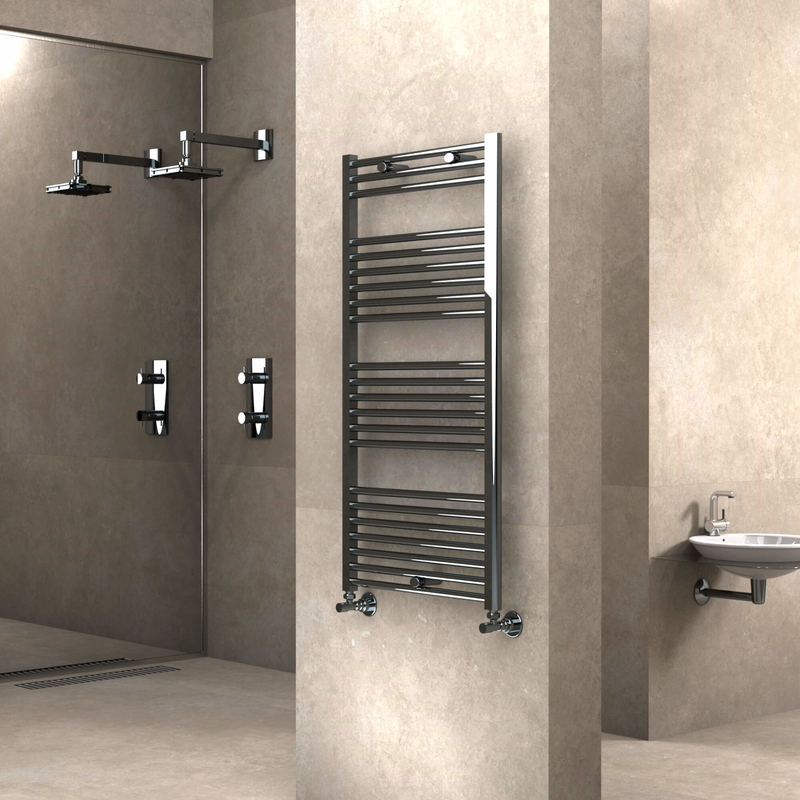 Haiti Towel Warmer 600x1200 Chrome