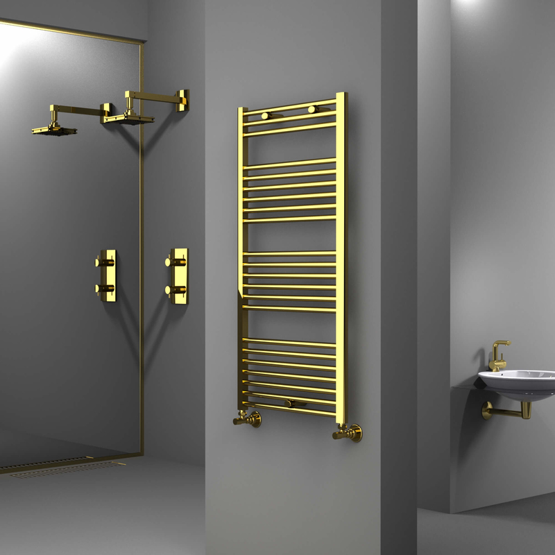 Haiti Towel Warmer 600x1200 Gold