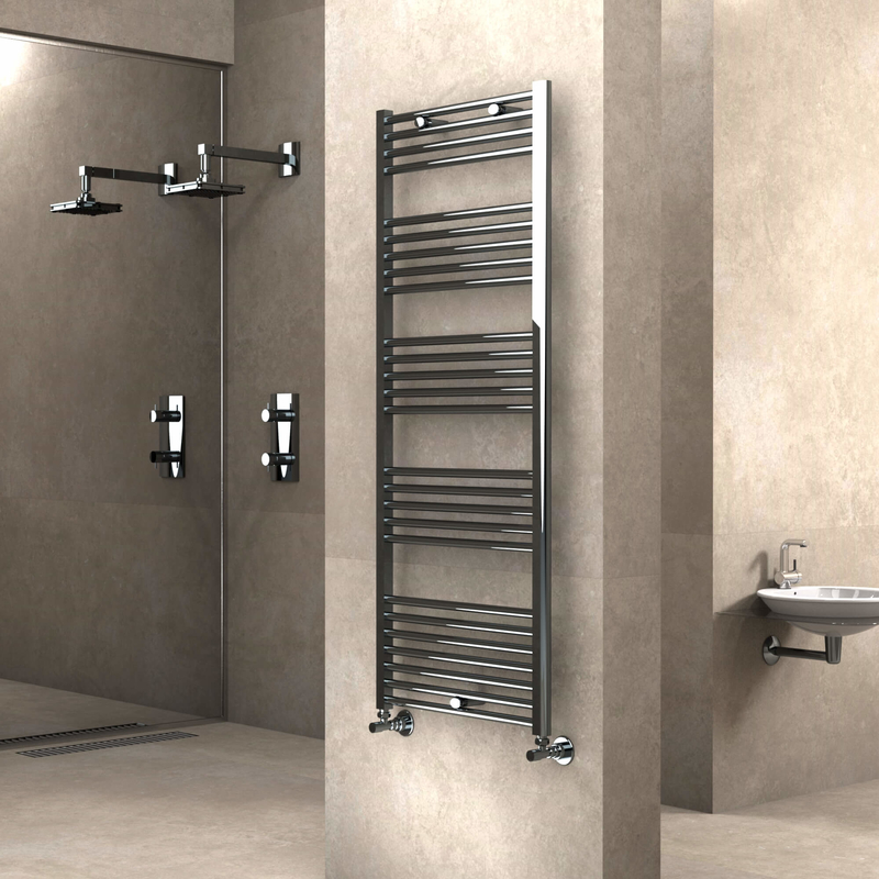 Haiti Towel Warmer 600x1500 Chrome