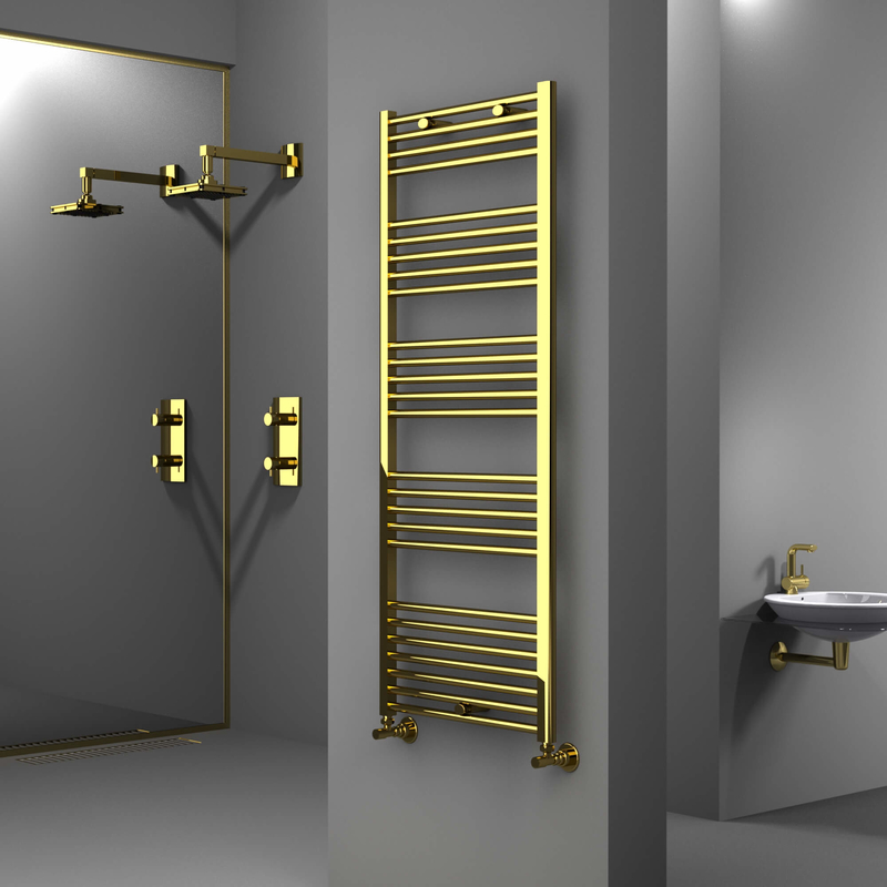 Haiti Towel Warmer 600x1500 Gold