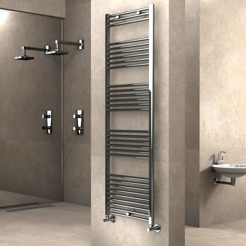 Haiti Towel Warmer 600x1800 Chrome