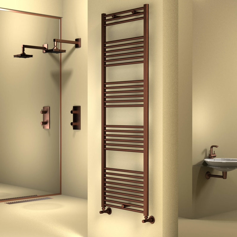 Haiti Towel Warmer 600x1800 Copper Antique