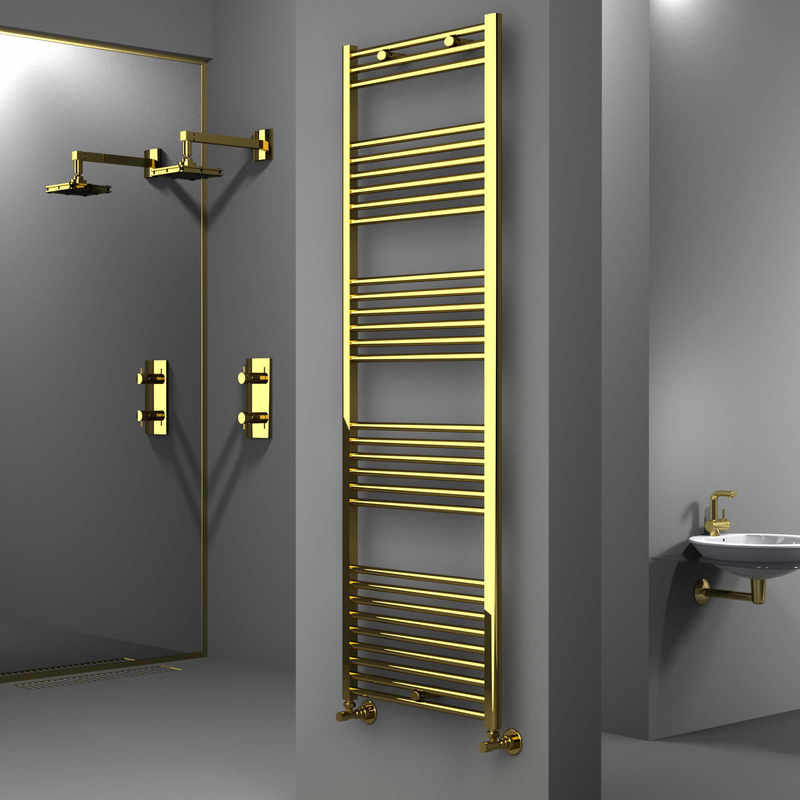 Haiti Towel Warmer 600x1800 Gold