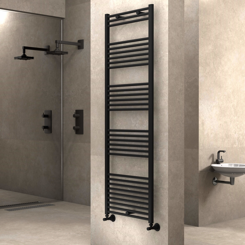 Haiti Towel Warmer 600x1800 Matte Black