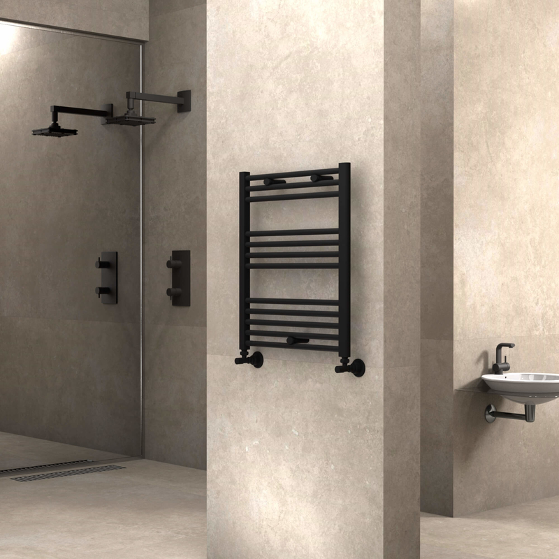 Haiti Towel Warmer 600x700 Matte Black