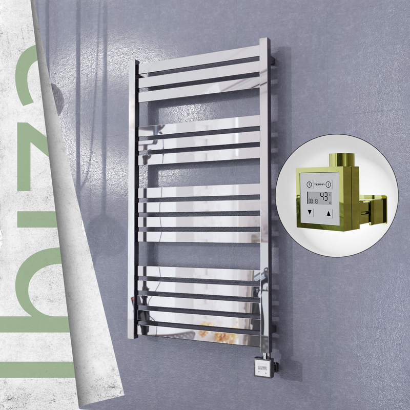 Ibiza Electric Towel Warmer 600x1165 Polished Finish Ktx3 300 W