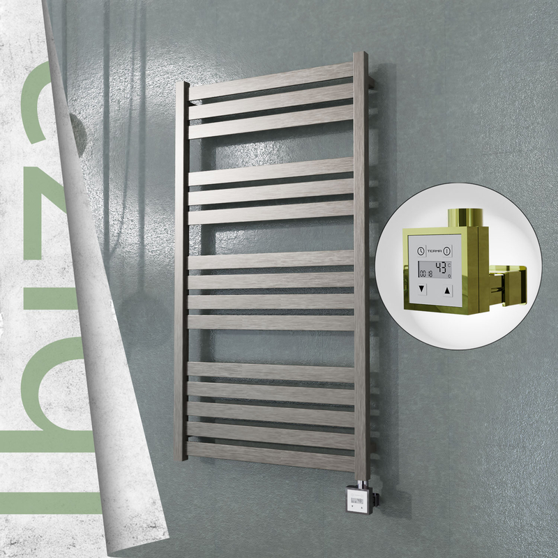 Ibiza Electric Towel Warmer 600x1165 Satine Finish Ktx3 300 W