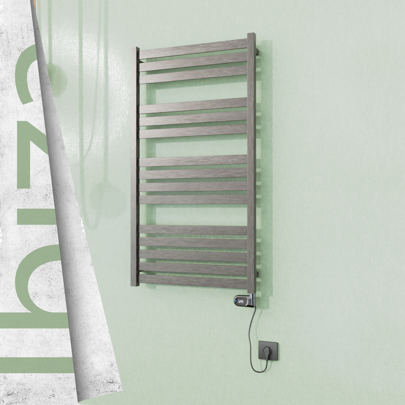 Ibiza Electric Towel Warmer 600x1165 Satine Finish (Thesis Thermostat) 300 W