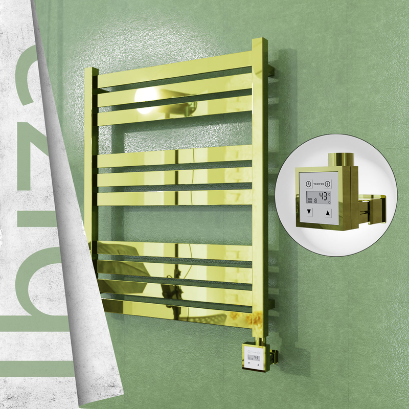 Ibiza Electric Towel Warmer 600x780 Gold Ktx3 200 W