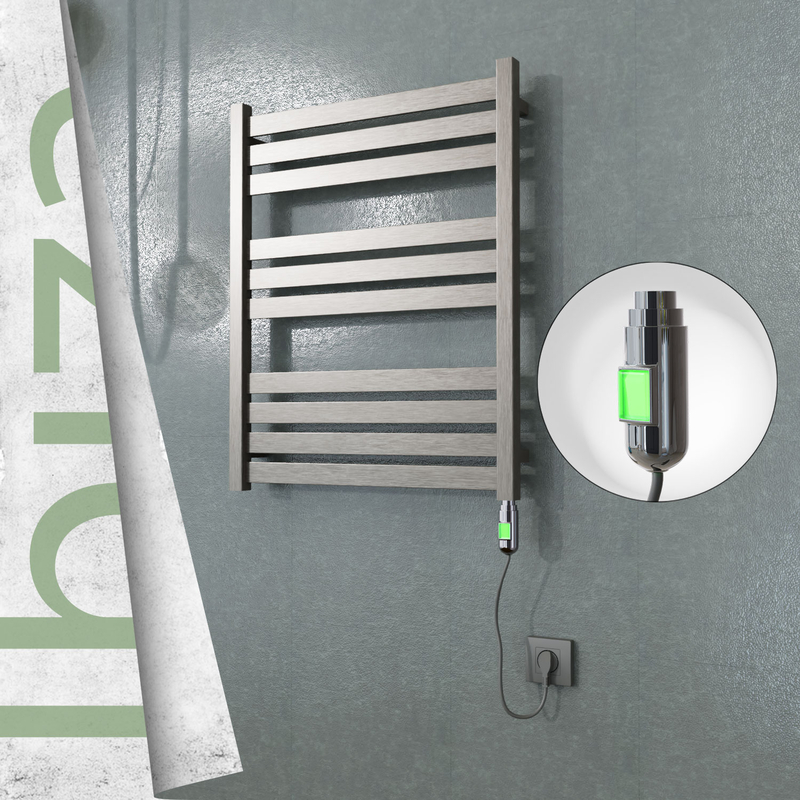 Ibiza Electric Towel Warmer 600x780 Satine Finish (On/Off) 200 W